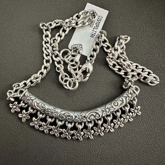 Brand New NWT Brighton Cosmopolitan Floral Flower Necklace - Picture 6 of 7